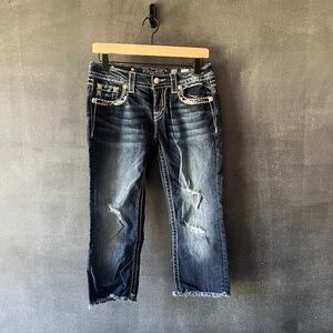 Miss Me cropped jeans SIZE 28